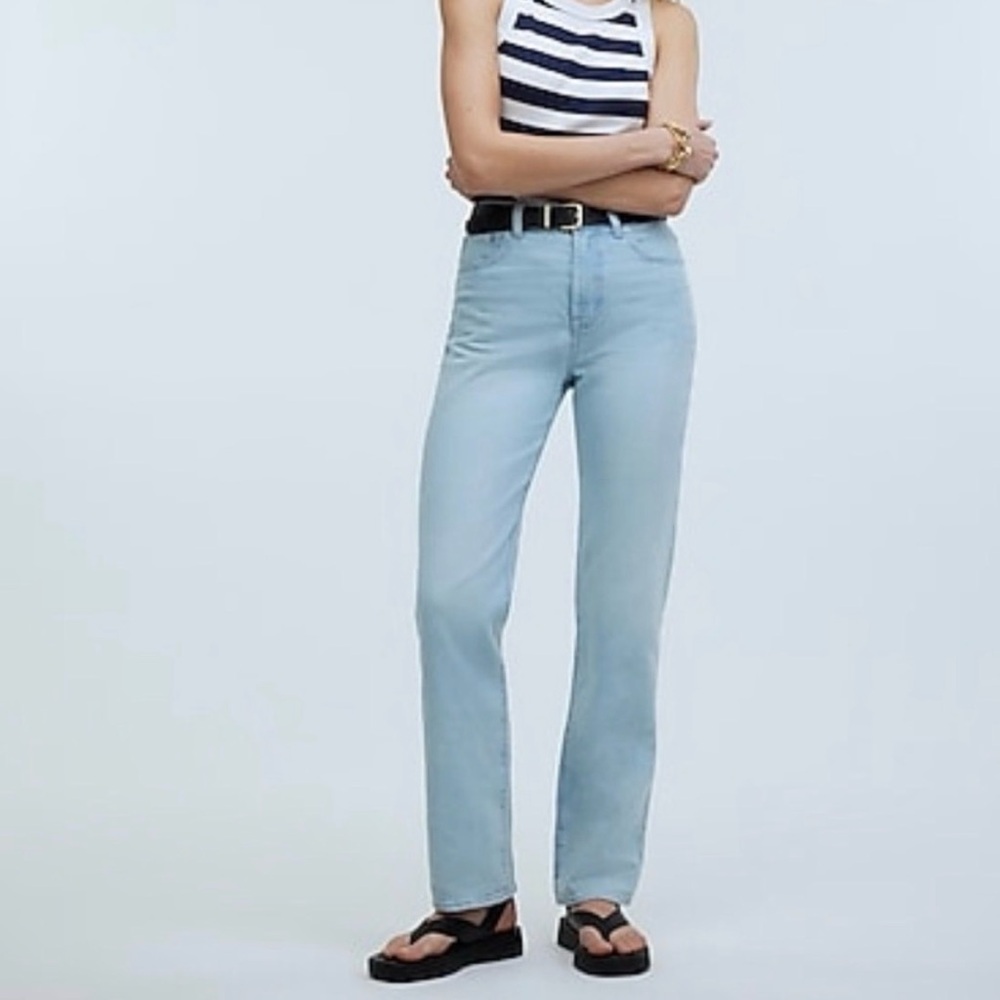Madewell The 90's Straight Jean Light Wash Size 26 - Picture 2 of 12